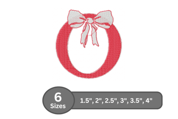 Cherry Knot Alphabet - O: A Seasonal Embroidery Review