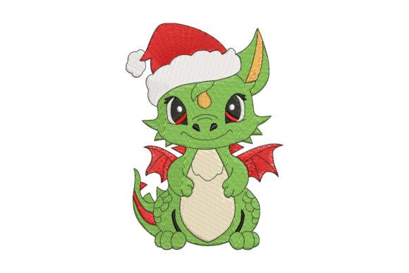 Dragon Christmas Embroidery Design Review