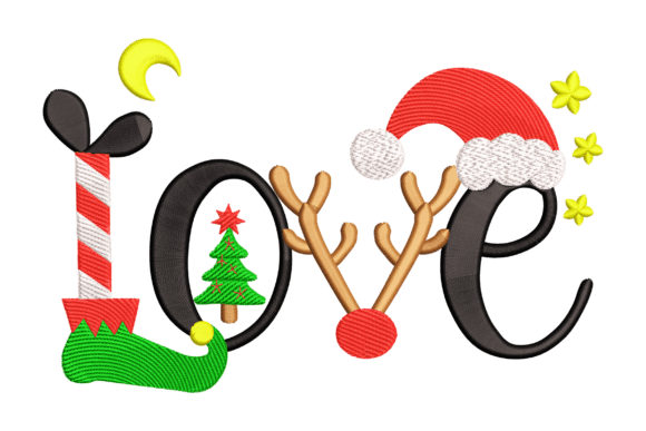 Festive Love Text