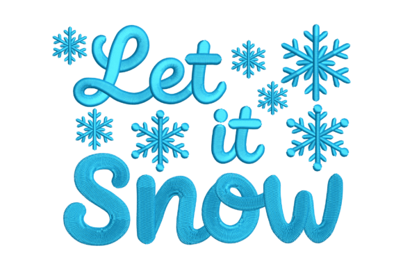 Let It Snow – Winter Holiday Quote