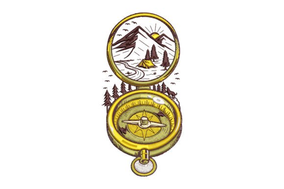 Mountain Compass Embroidery Review