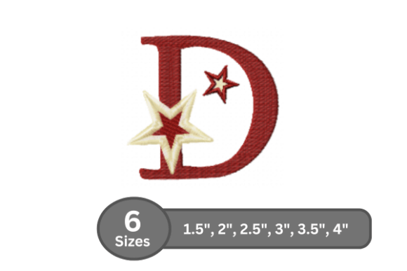 Star Pop Alphabet - D for Holiday Projects